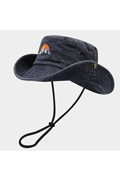 valkyrie Outdoor Fishing Hat Wide Brim Mountain Embroidery Camping Hiking Fis...