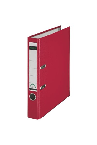 Leitz A4 Binder, PP/Paper, Metal Edge 52 mm, 180 - Red