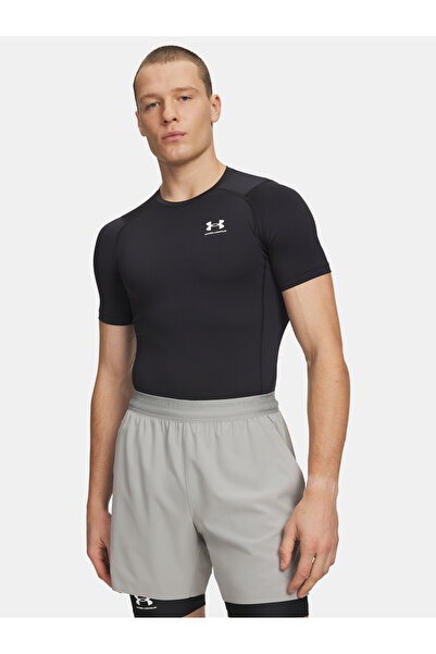 Under Armour Tričko HG Armour Comp SS-BLK