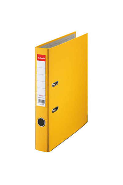 Esselte Economy Binder, A4, PP laminated, metal edge, 50 mm - yellow