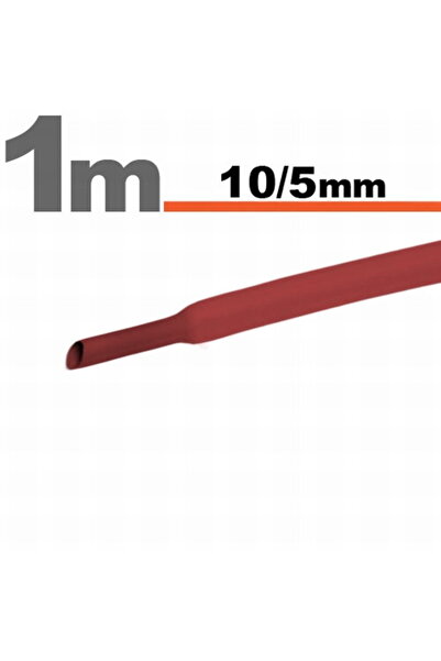 Handy Heat Shrink Tubing Red • 10 / 5 mm