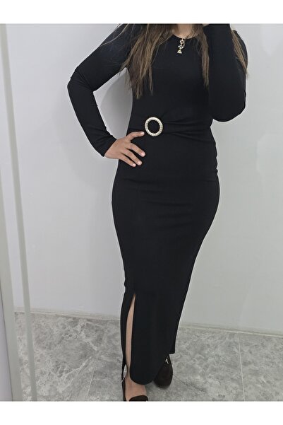 Candan Yeni Sezon Zara Cep Model Maxi Boy Elbise