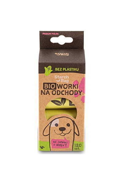 Zolux AMIDON BAG - pungi bio pentru excremente - 8 x 15 buc.