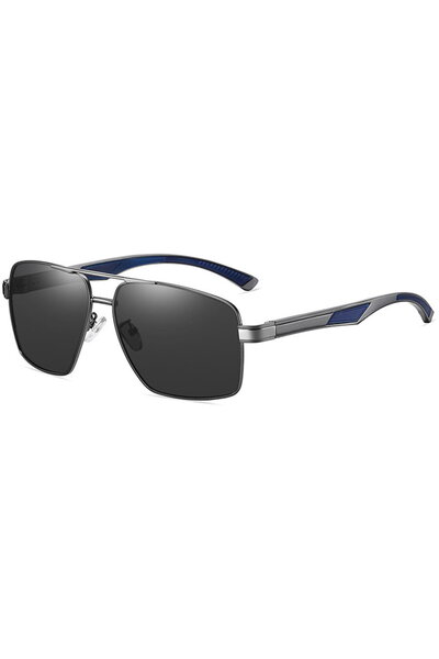 Techsuit Ochelari de soare polarizați pentru bărbați - Culoare / Negru Gri