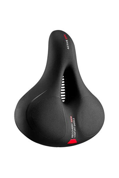 ROCKBROS Șa de bicicletă AQ-6090R - neagră și roșie