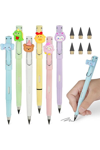 Arabest Infinity Pencil Reusable Inkless Pencil No Sharpen Everlasting with E...