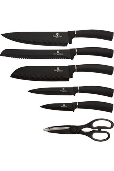 Berlinger Haus Set cutite 7 piese Black Rose BH 2422
