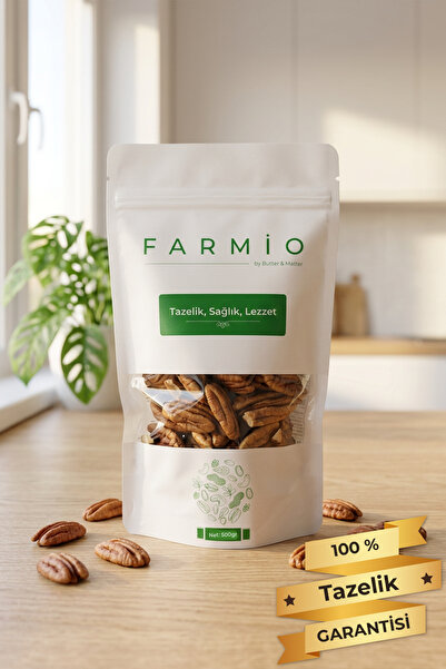 FARMİO Pikan Cevizi İçi 500gr – (Pekan Cevizi)