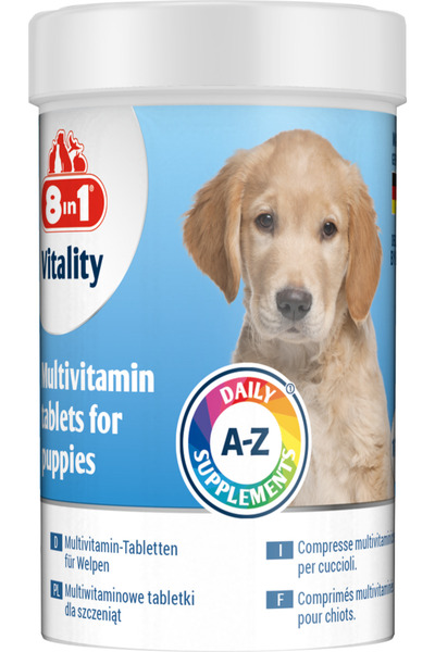 8in1 Multivitamine pentru puii de caini si caini tineri 100tb