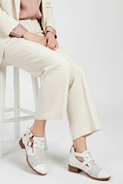 Mammamia D26YA-7420 Kadın Deri Ayakkabı