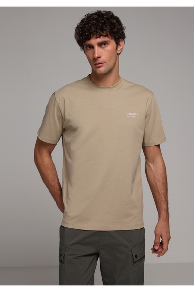 Colin's Ανδρικό μπλουζάκι με κοντό μανίκι Comfort Fit με στρογγυλή λαιμόκοψη