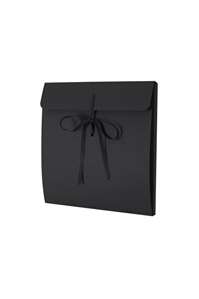 Miligram Paper 10 Adet Siyah Hediyelik Eşarp Zarf 20x20x1,6 Cm