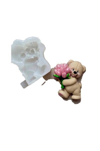 MILMATT Καλούπι σιλικόνης υψηλής ποιότητας, κατάλληλο για τρόφιμα, αρκουδάκι ...