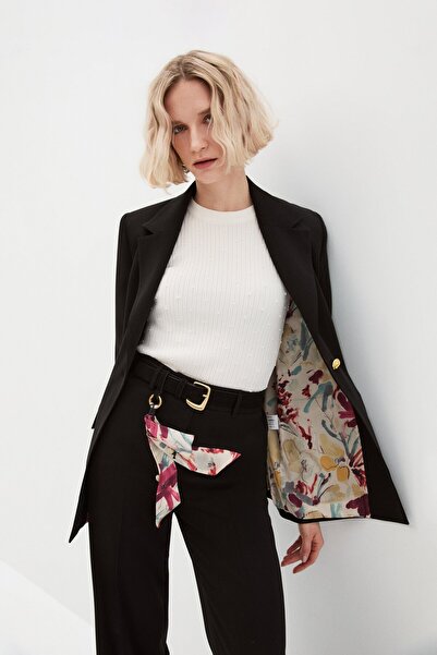 shnwomen Siyah Oversize Ceket