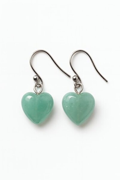 OEM Handmade green aventurine pendant earrings