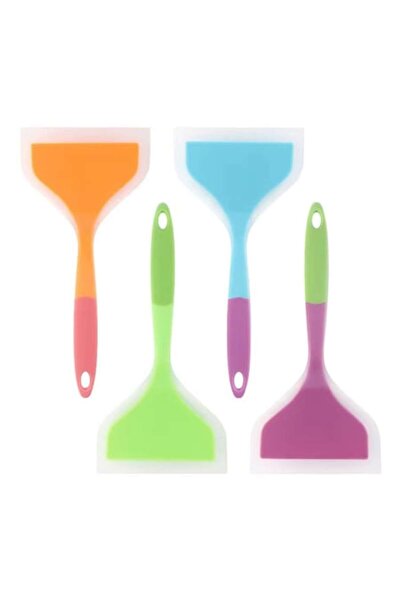 QGC Spatulă din silicon rezistentă la temperaturi ridicate, set 4 buc