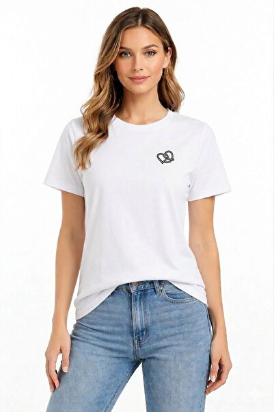 Nyla & Craft Чоловіча/жіноча футболка унісекс, бавовняна, оверсайз, з круглим...