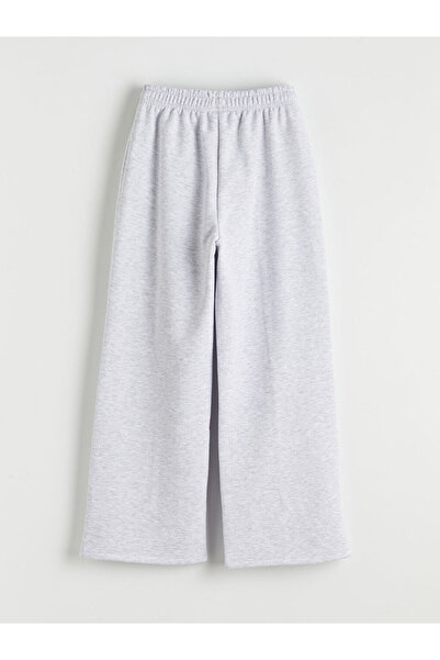 LC Waikiki Girl's thick tracksuit bottoms with bow detail