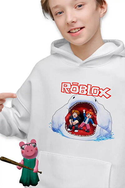 OEM Hanorac Copii Baieti Fish it Pescar Roblox Sea Monster