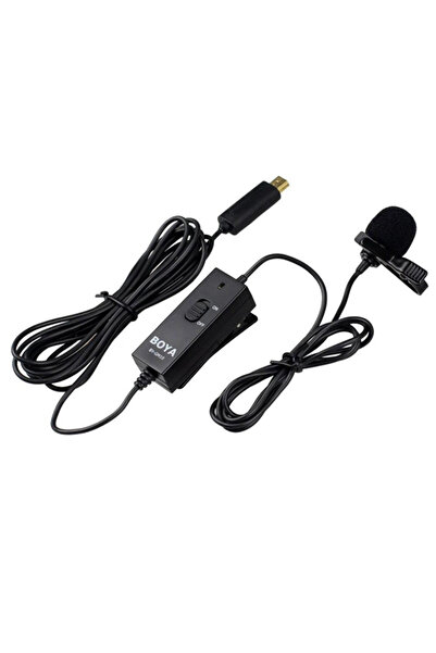 BOYA BY-GM10 Pro Audio Lavalier Microphone for GoPro HERO 4, 3+, and 3 Camera