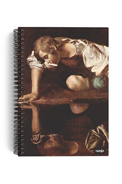 miosho Michelangelo Merisi da Caravaggio/Narcissus, 1597-99 | Spiralli Defter...