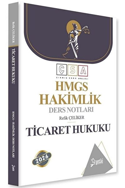 Makro Kitabevi Yayınları Yetki 2026 Yeni HMGS Hakimlik Ticaret Hukuku ÇSA Der...