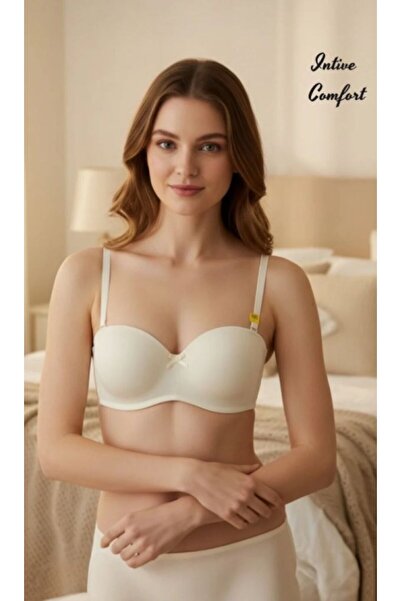 Orkide Women's Sihirli Wired Strapless - Detachable Strap Unpadded Bra