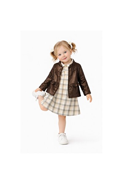 Bebepan Pinky Girl's Dress Jacket Set