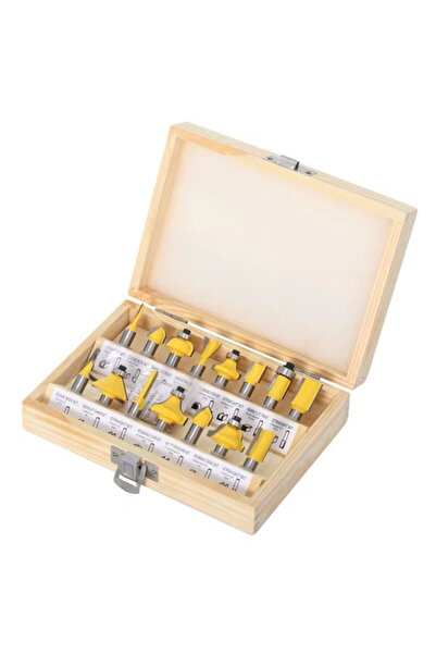 Wainer Set de freze pentru lemn 6 mm, 15 piese SET15