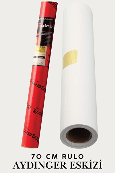 Gateway 70 cm Rulo Aydınger Eskiz Kağıdı 52gr. 70cm*20 metre