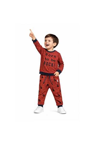Bebepan Music Boys' Sweat Tracksuit Set