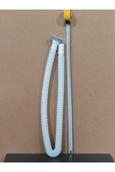 KAYRA LEATHER CRAFT 45-134 CM Körüklü Sifon Lavabo Sifonu Evye Hortumu Pis Su...