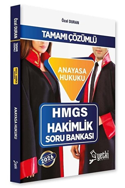 Genel Markalar Yetki 2026 Yeni Baskı HMGS Hakimlik Anayasa Hukuku Soru Bankası