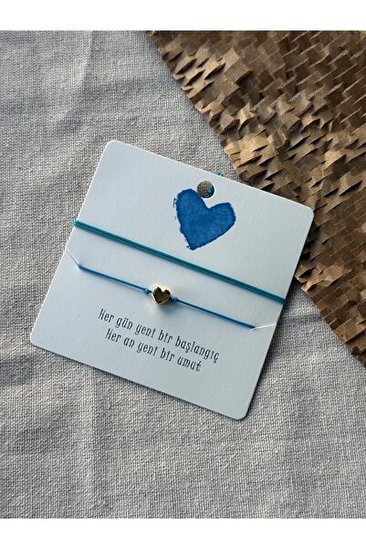 Sfenks. Hearted Beaded String Bracelet – Adjustable Minimalist Bracelet