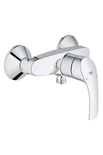 Grohe Baterie dus Eurosmart, monocomanda, 1/2, cartus ceramic, Argintiu