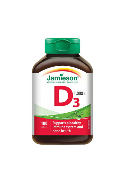 Jamieson Βιταμίνη D3 1000IU, 100 δισκία