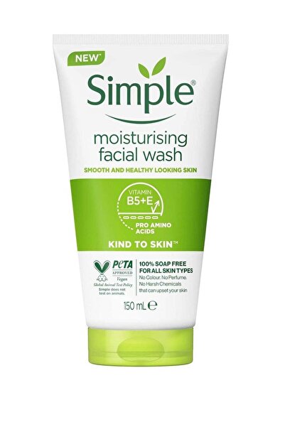 Simple Moist Foam Face Wash, 150 ml, single unit