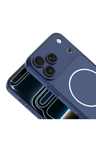 aldtelekom iPhone 16 Pro Max uyumlu ip 17 pro max görünümlü çevirici kılıf spark kapak