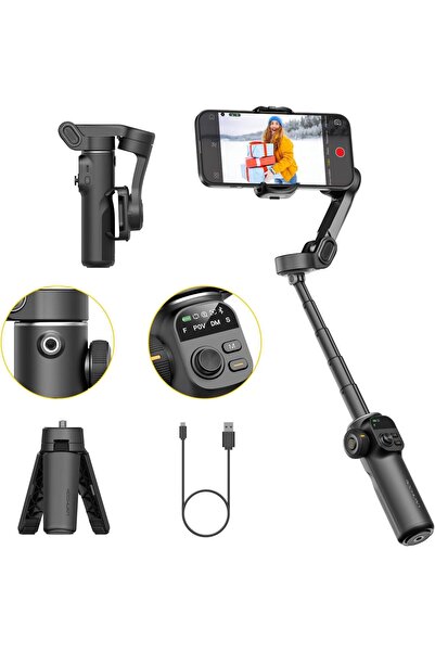 WiderMarkt Akıllı Telefon GİMBAL Stabilizer - 3 Eksen Video Sabitleyici - Vlo...