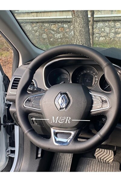 M&R OTO KILIF AKSESUAR Megane 4 Deri Direksiyon Kaplama