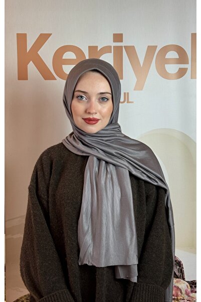 Keriyel Geçmeli Hazır Pratik Penye Şal