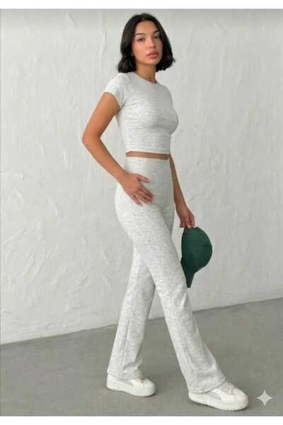 IŞILDA FASHION Crop leggings set