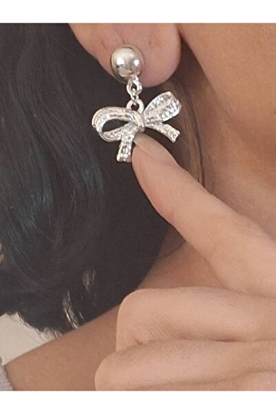 EDWOL أقراط نسائية على شكل شريط من إنفينيتي