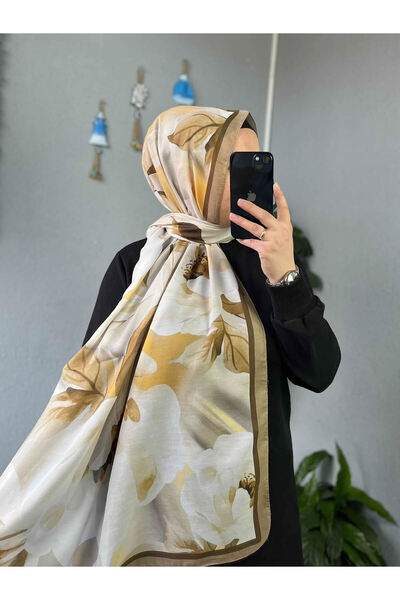 Arel Eşarp Tekstil Madame Polo Soft Cotton Shawl – Lightweight Non-Slip Daily...
