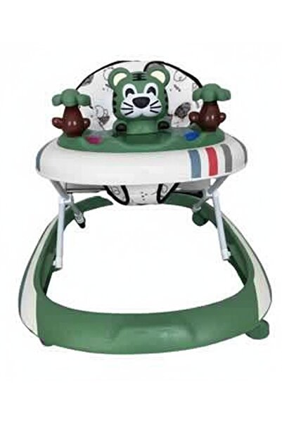 REXA R Gery Baby Walker with Toys, Grey