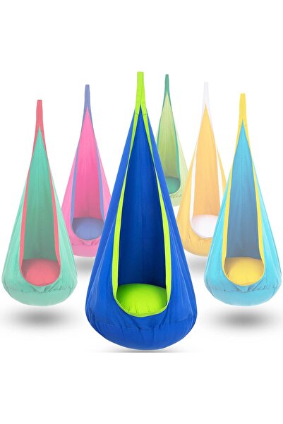 Asia Toys Taşınabilir Çocuk Pod Hamak - İç ve Dış Mekan Uyumlu Şişme Minderli...