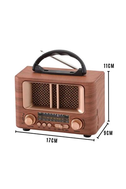 NNS NS-8108BT Wireless Rechargeable Classic FM Radio