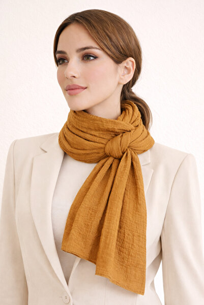 KRAFTELLA Kırınkıl Shawl Mat Textured – Natural Textured Kırınkıl Foulard - S...