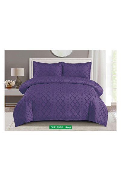 Truva Home SoftDream Finet 4-Piece Duvet Cover Set - Stretchy Sheet, 180x200 ...