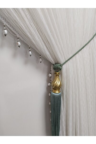 Peraksan Tül Fon Tavan Bağlama Braçol Perde Aksesuarı